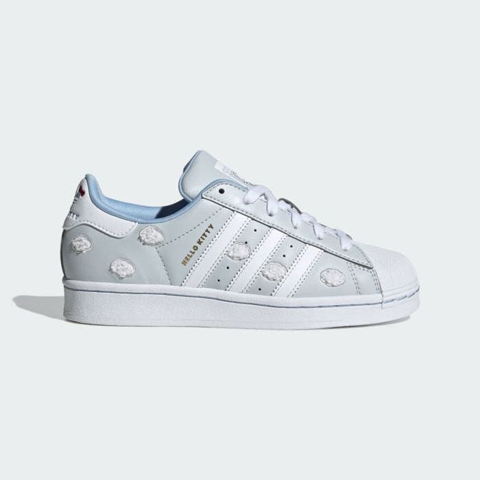 Baskets - Adidas - Superstar J - Femme - Gris - Plat - Marjane Mall - Image 1