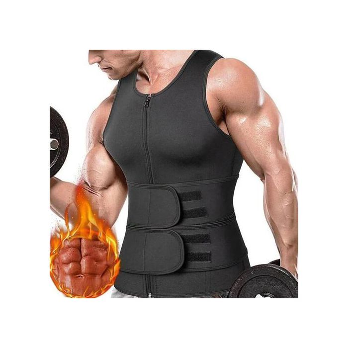 Gilet de sudation pour hommes, entraîneur de taille, perte de poids