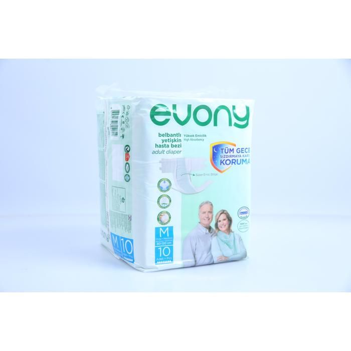 Couche Adulte - EVONY - Medium - Ergonomique - Haute Absorption - Confort Optimal
