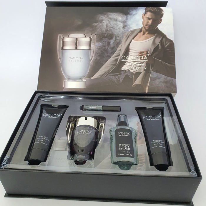 Coffret de parfums pour homme Carlotta 5 pièces