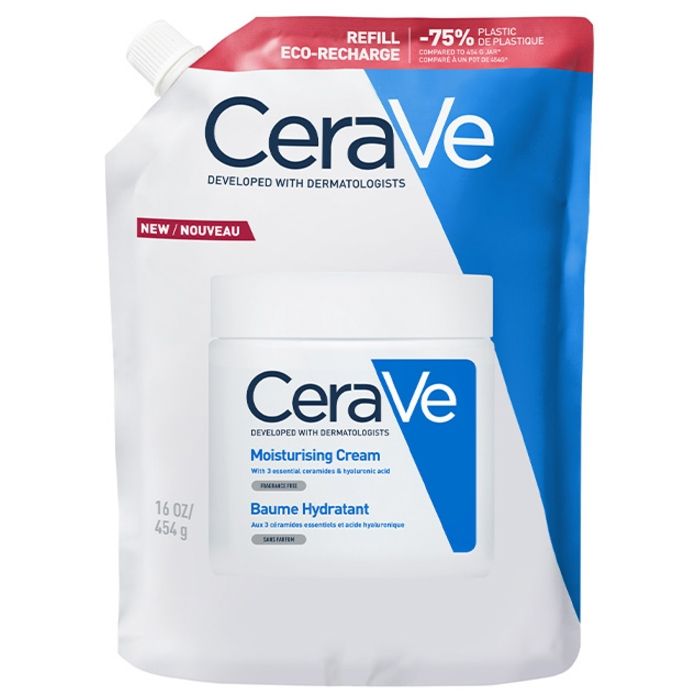 CeraVe Baume Hydratant Sans Parfum – Éco‑Recharge 454 g