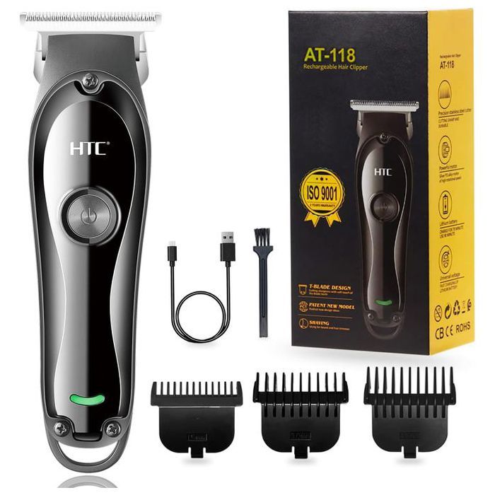 Tondeuse Electriques Barbe, tondeuse à cheveux AT-118 Rechargeable, haut qualité