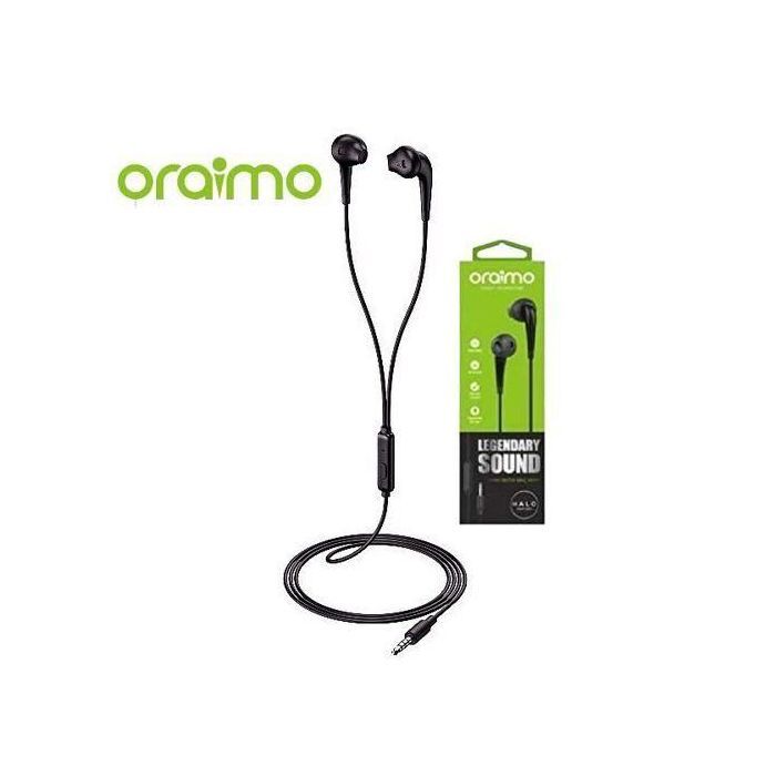Oraimo Ecouteurs oreillettes audio intra-auriculaires avec micro