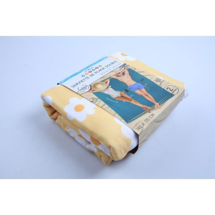 Serviette de Plage Double Pop 170x140cm M6