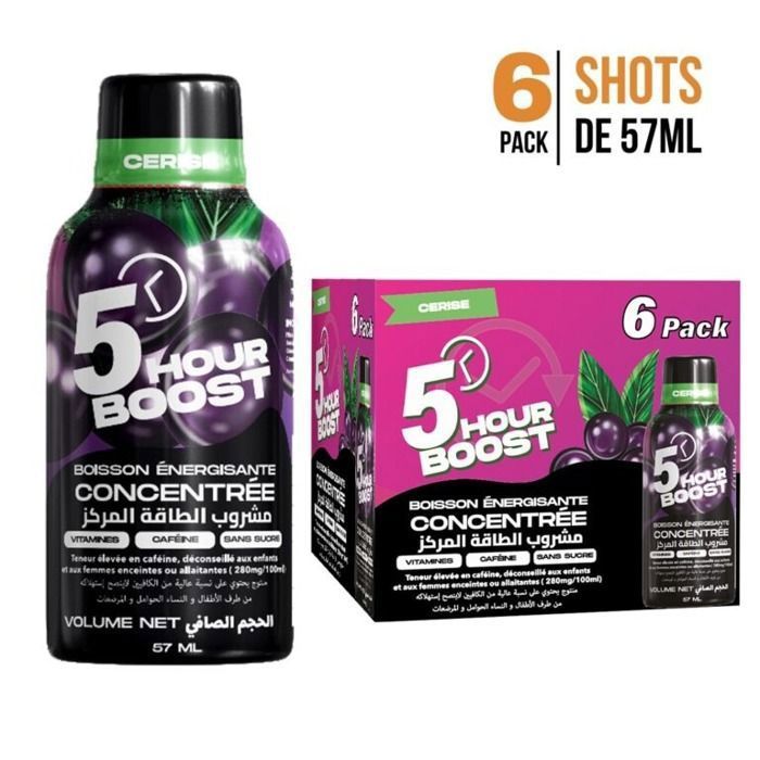 5 HOUR BOOST - ENERGY SHOT FRUITS EXOTIQUES 6x60 ML