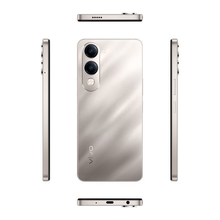 Vivo Y04 - Smartphone 4 Go RAM, 64 Go - Or Titane