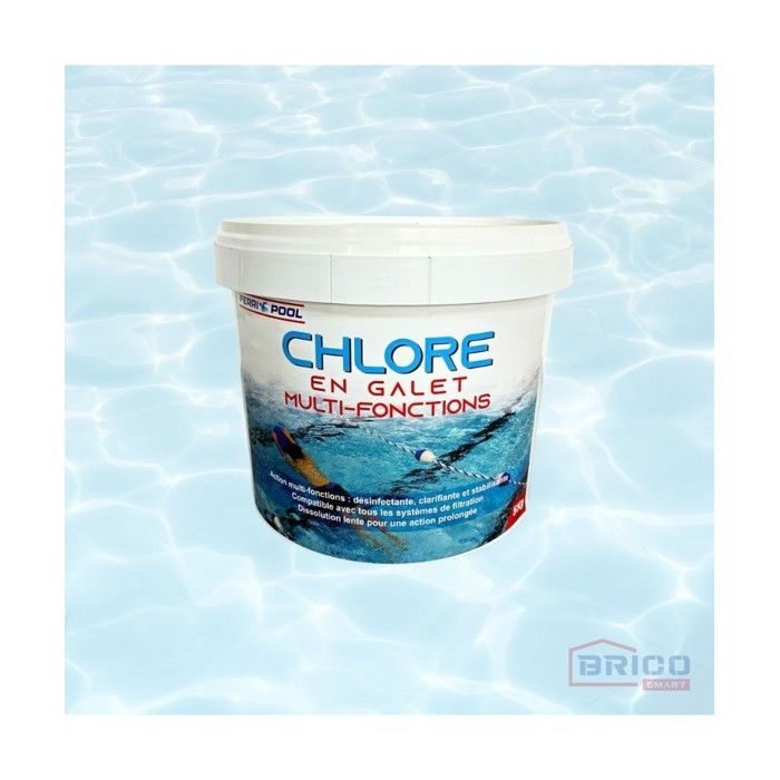 Chlore en galet Multi-fonctions (5kg)