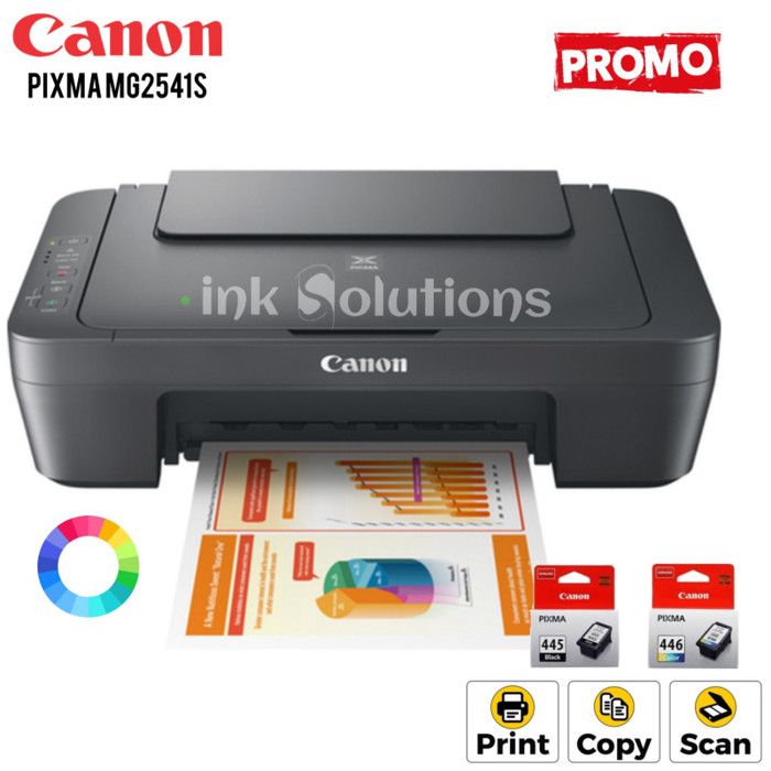Imprimante Multifonctions 3en1 - CANON - PIXMA MG2541S - Jet d'encre - USB - 4800x600 ppp