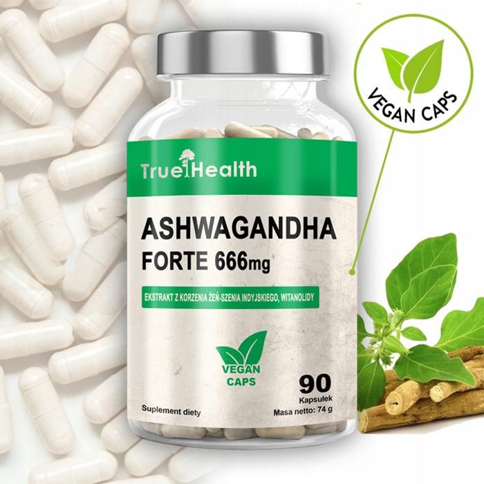 Ashwagandha Forte 666mg 90 Caps - Concentration & Réduction de Stress