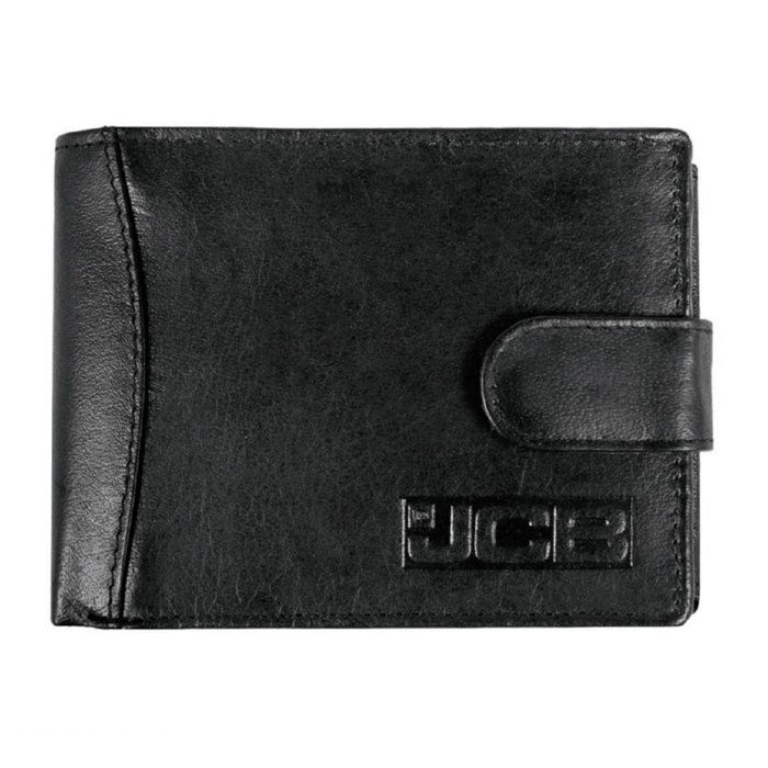 Portefeuille - JCB - JCBNC 53C - Cuir véritable - Anti-RFID - Noir