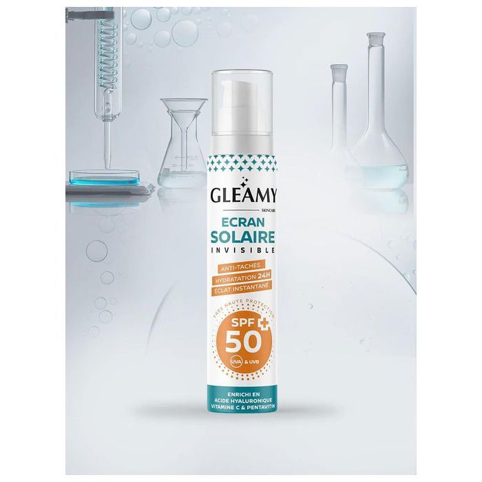 GLEAMY Écran solaire invisible SPF50+ 50ml