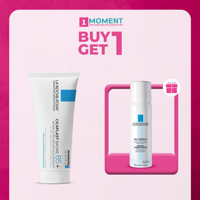 Cicaplast Baume B5+ Crème Ultra-Réparatrice Apaisante 100ML + EAU THERMAL OFFERTS