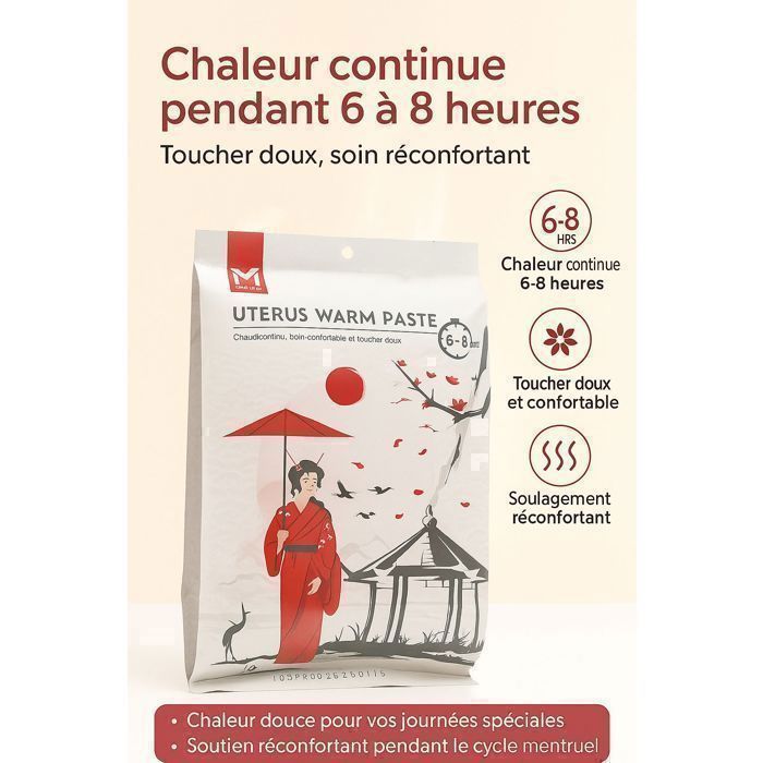 Lot de 10 Patchs Chauffants – Soulagement Thermique 6 à 10 Heures