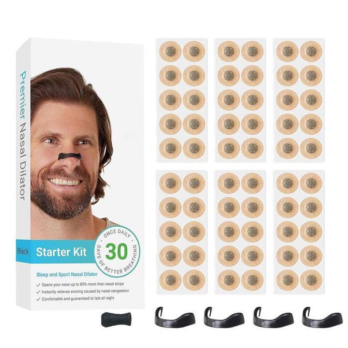 30Days/Box Nasal Breathing Dilators Starter Kits Magnetic Nose Strips Increase Sports Air Intake Improve Sleeping Reduce Snoring