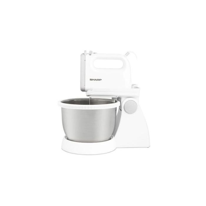 Sharp Batteur 2en1 avec bol en inox de 3L 250w 5 vitesses