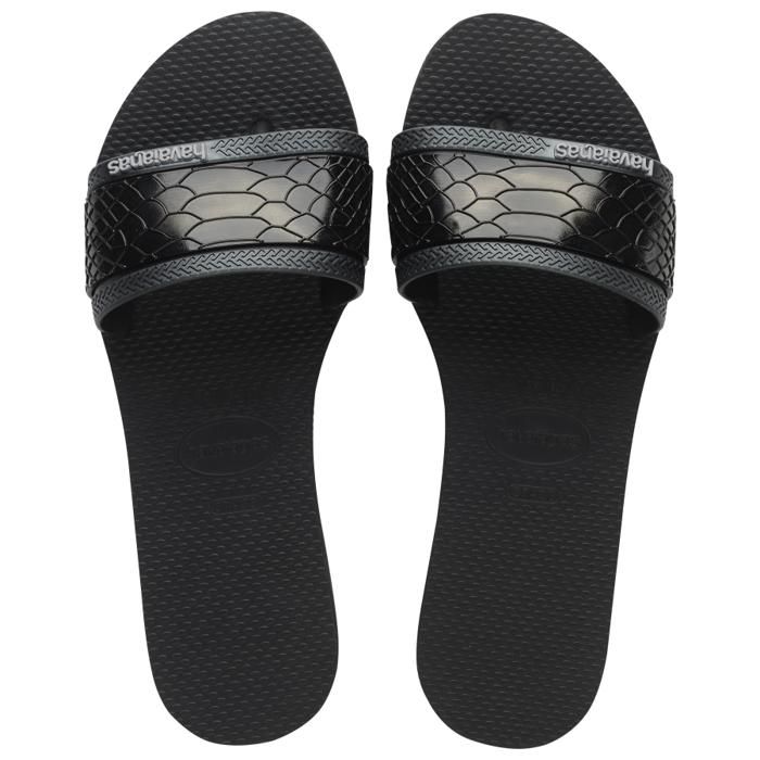 Sandales - Havaianas - YOU ANGRA WILD - Caoutchouc - Plat - Noir
