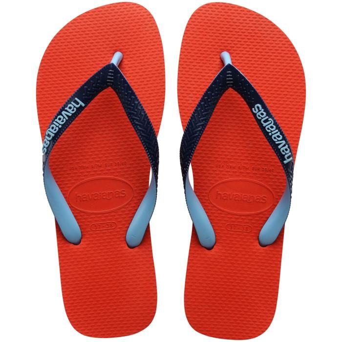 Tongs - Havaianas - TOP MIX BLOOD ORANGE - Caoutchouc - Orange Sanguine - Mixte
