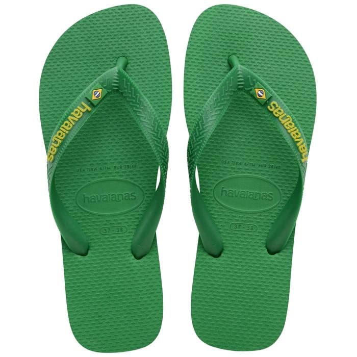 Tongs - Havaianas - BRASIL LOGO NEON - Caoutchouc - Mixte - Enfant