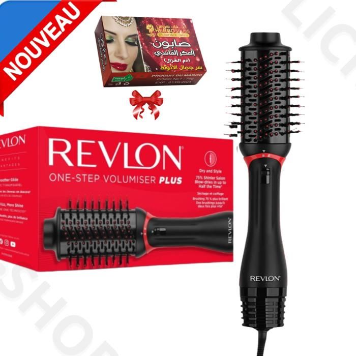 Brosse Soufflante Professionnelle One-Step Volumiser Plus , cylindre en titane et céramique, RVDR5298E