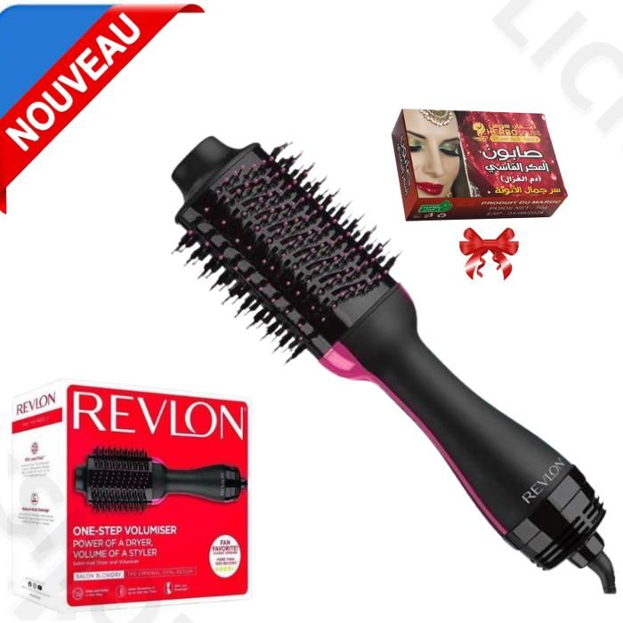 Brosse Soufflante Collection Salon One Step Sèche-Cheveux et Coiffeur Volumiser Black RVDR5222