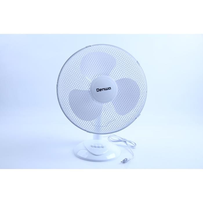 Ventilateur de Table - Denwa - TF523CA - 45W - Blanc/Gris - Minuterie