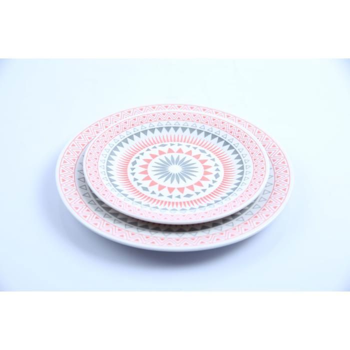 18PCS Service Dinner porcelaine Mandala PDS-18A