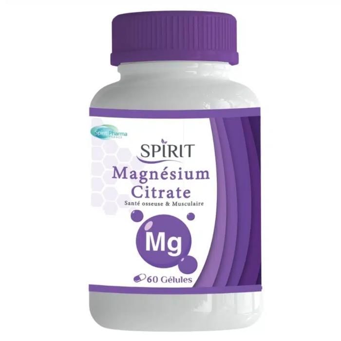 spirit Magnésium Citrate 200 Mg - 60 Tablets
