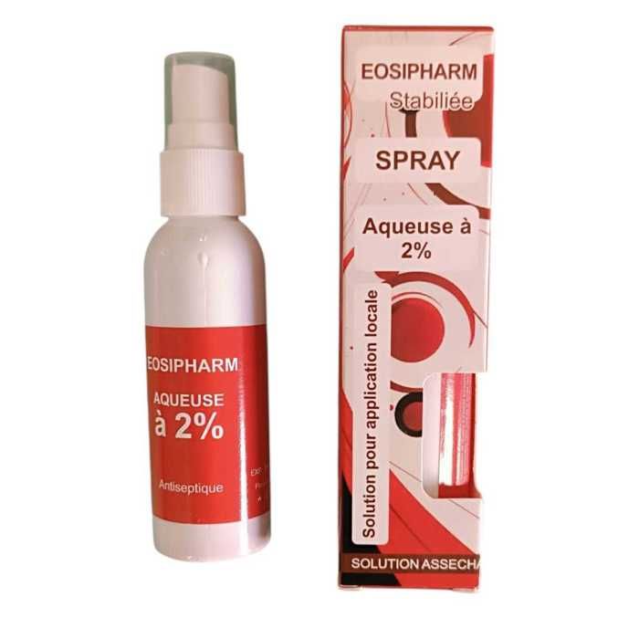 Eosine 2%  solution cutanée asséchante Spray eosipharm