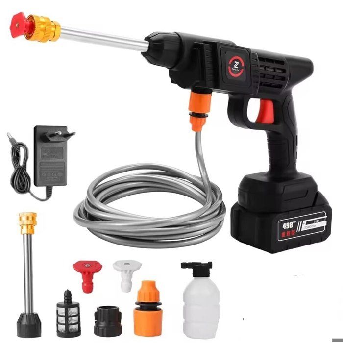 Nettoyeur Haute Pression Sans Fil 48V - Kit Complet Multifonction