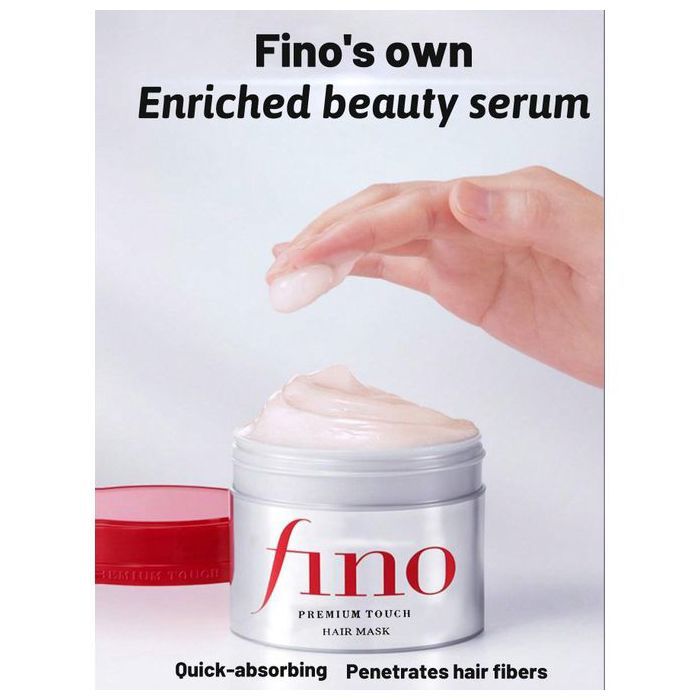 Fino Masque Capillaire Japonais – Soin Réparateur Intense pour Cheveux Abîmés, Hydratation Profonde, Brillance Éclatante