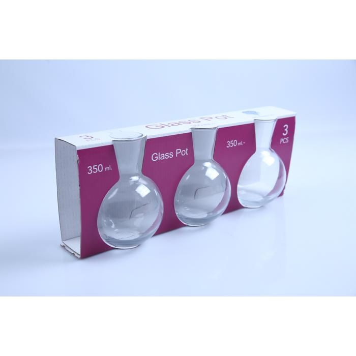 3 mini carafes à jus 350 ml PM073P
