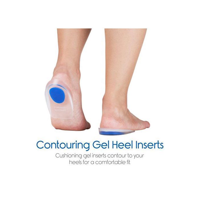 Semelles de chaussure - SIBOTE - Gel de Silicone médical - Double densité - Confort optimal - Non allergène