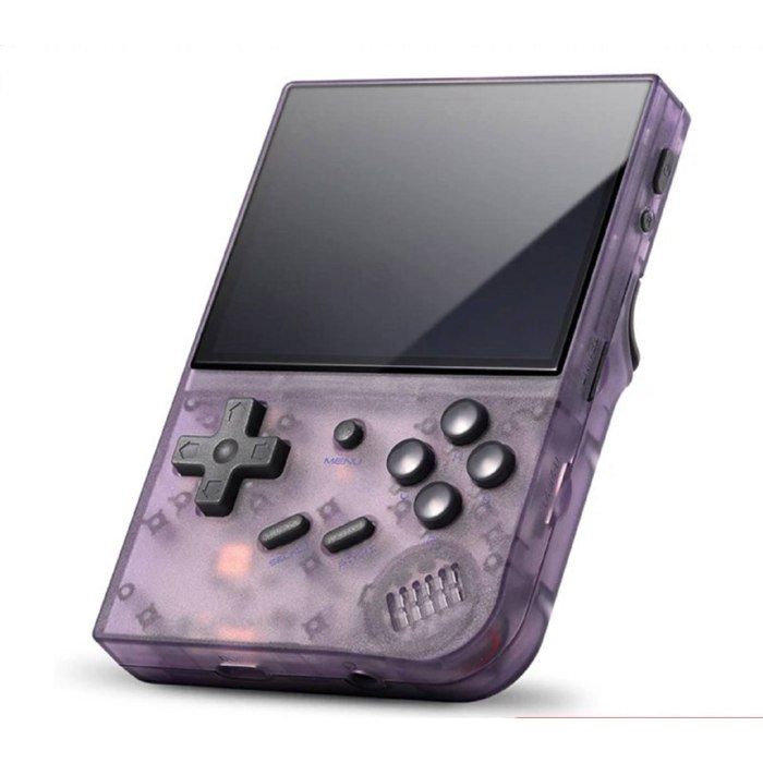 Anbernic RG35XX Console de jeu portable rétro gaming écran IPS 3,5 pouces Carte TF 64 Go 600 jeux, sortie HDMI et TV