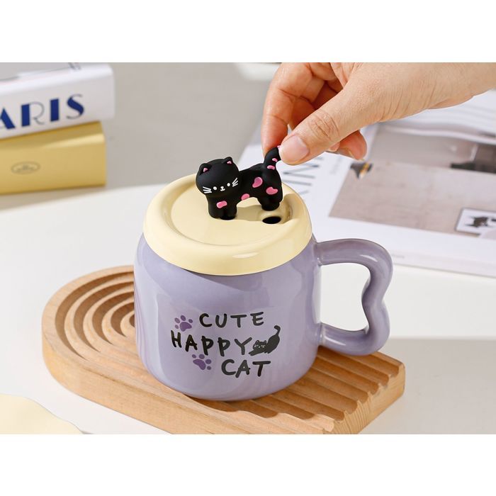 Tasse chat heureux YM6461-1