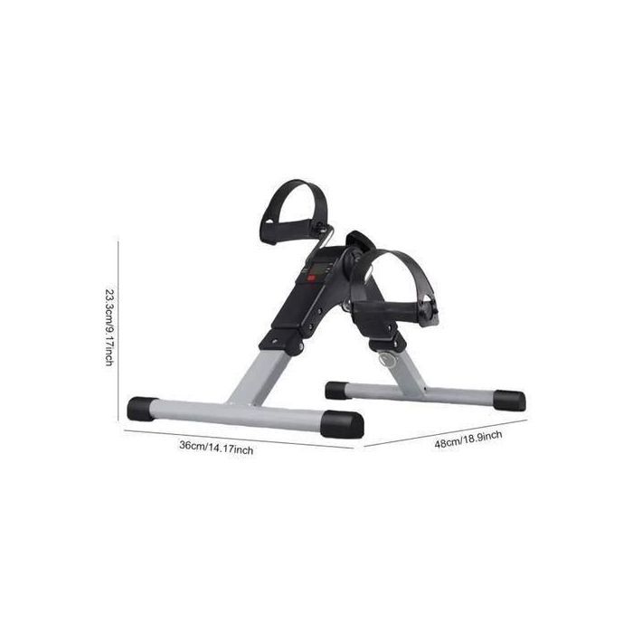 Mini Vélo d'Exercic, Pliant avec Écran LCD pour Musculaire des Jambes , des Bras-1