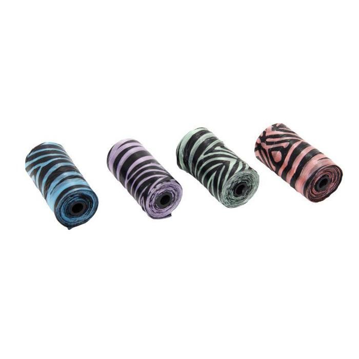 Sachets ramasse crottes - BUBIMEX - 4 couleurs - Pratiques - Hygiéniques - Pour chiens