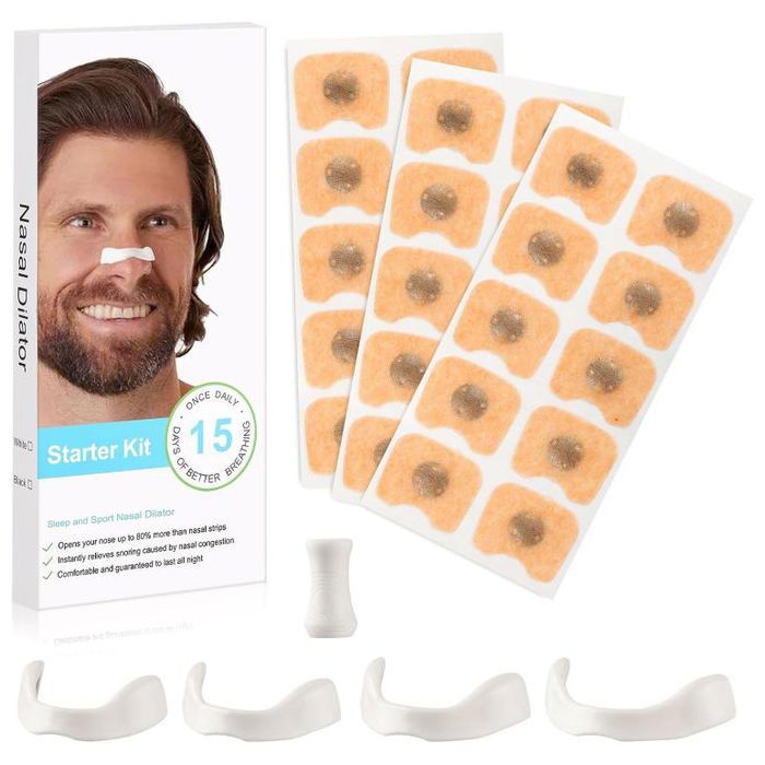 Bandes nasales magnétiques, bandes nasales respirantes, appareils anti-ronflement pour mieux dormir