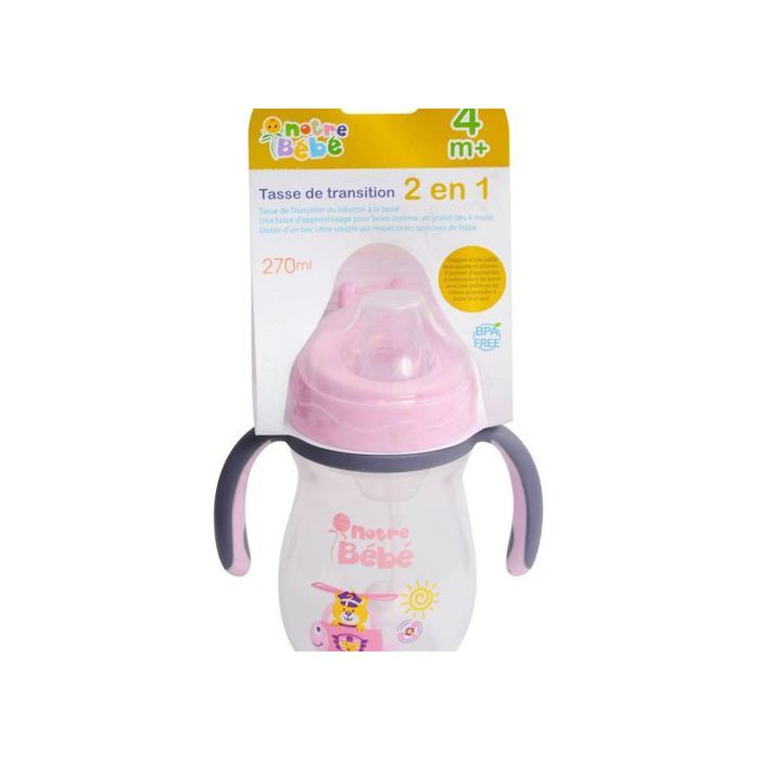 Notre bébé Tasse de transition à bec de 270 .