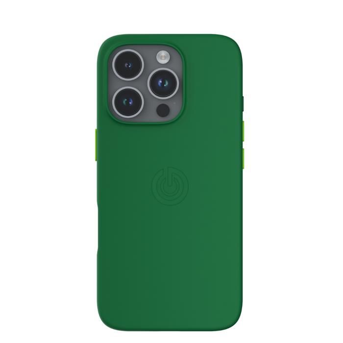 Coque iPhone 16 Pro Max - Goui - Vert National - Élégante - Protection MagSafe - Installation facile