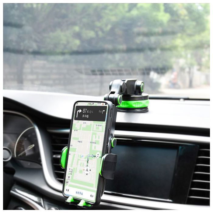 Support Téléphone Voiture Rotation 360° Smart Phone Plusieurs Position Possible