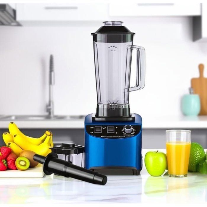 Blender 2 bols puissant 1000W ,Blender avec Smoothie Maker, mélangeurs et Robots culinaires-couleurs aléatoires