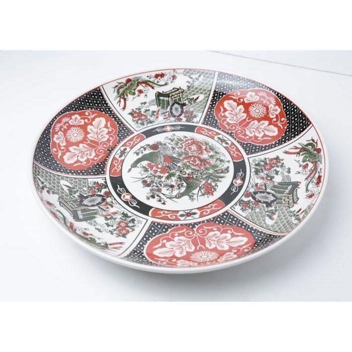 Plat de service - Porcelaine - Model Taous - 30cm - Assiette plate - Compatible lave-vaisselle