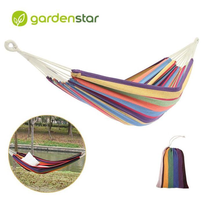 Hamac - GENERIC - 200x100 cm - Multicolore - Confortable - Résistant