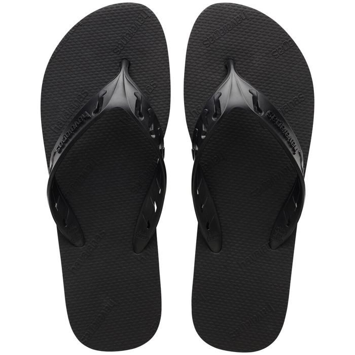 Tongs - Havaianas - TRACK GO - Noir - Caoutchouc - Confortable et polyvalente