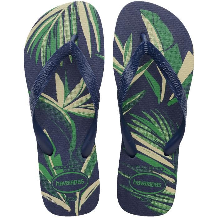 Tongs - Havaianas - TOP ALOHA - Caoutchouc - Bleu Marine - Confortables