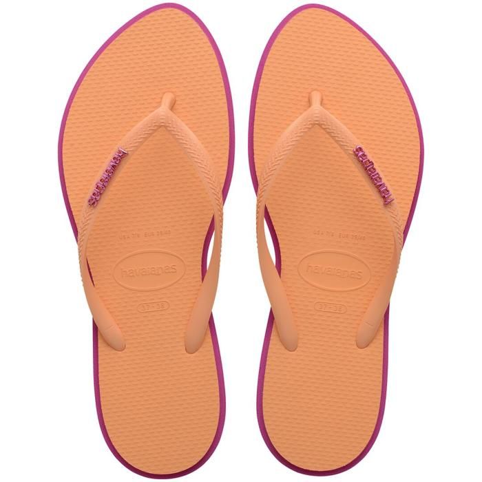 Tongs - Havaianas - Slim Point - Rose - Antidérapante - Semelle fine