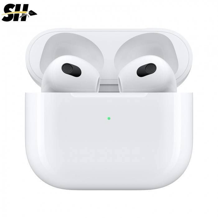 Sh V03 AirPods 3 avec cable iphone et pochette ,wireless pour smartphone, iphone, Ipad, tablette