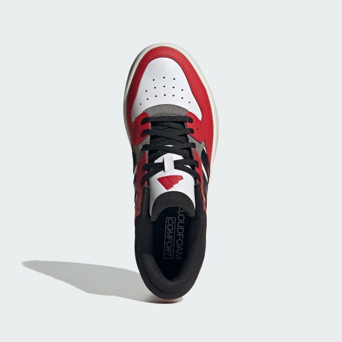 Baskets - adidas - COURT 24 - Multicolore - Semelle Cloudfoam - Tige en cuir pleine fleur - Marjane Mall - Image 2
