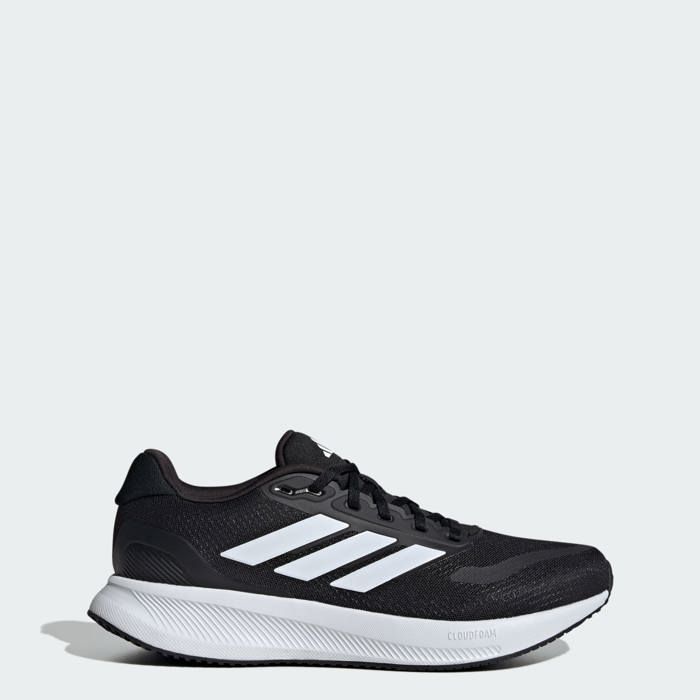 Chaussure de running - ADIDAS - RUNFALCON 5 - Semelle Cloudfoam - Tige en mesh - Semelle Adiwear