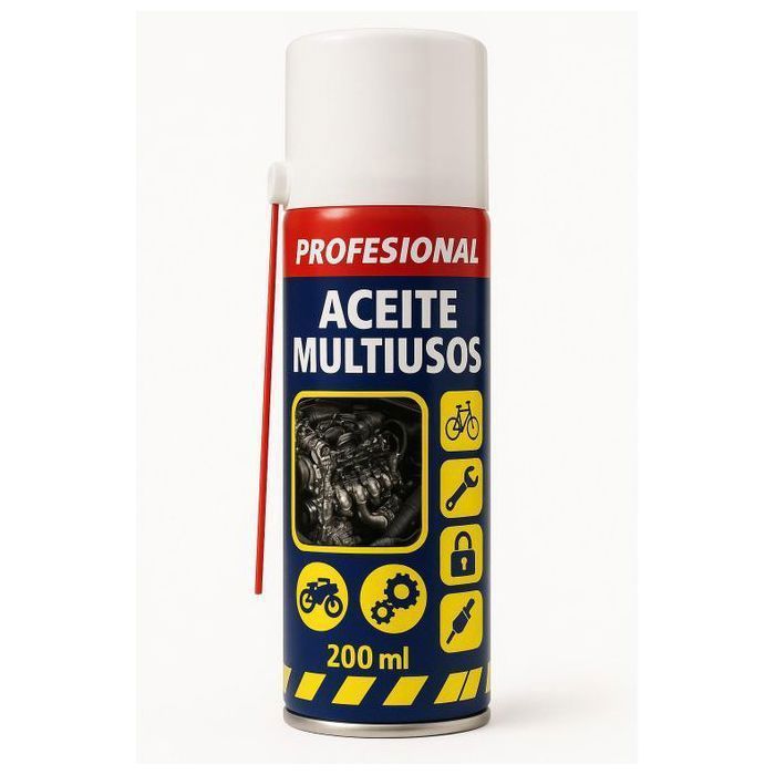 Dégrippant, Antirouille et Protecteur- Spray Lubrifiant Multifonction Professionnel 200 ml